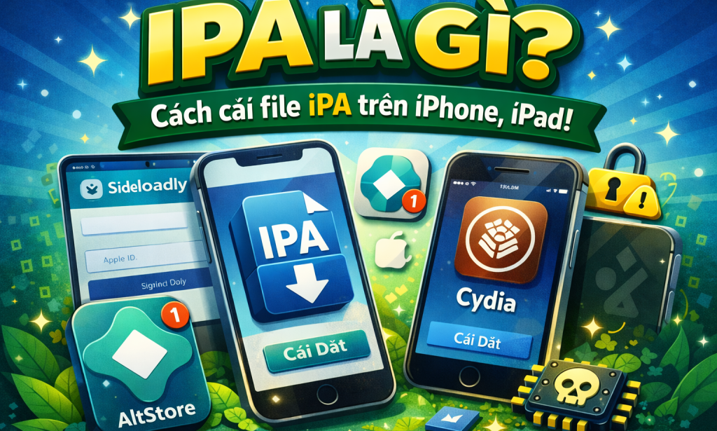 iPA là gì? Cách cài file iPA trên iPhone, iPad chi tiết từ A-Z